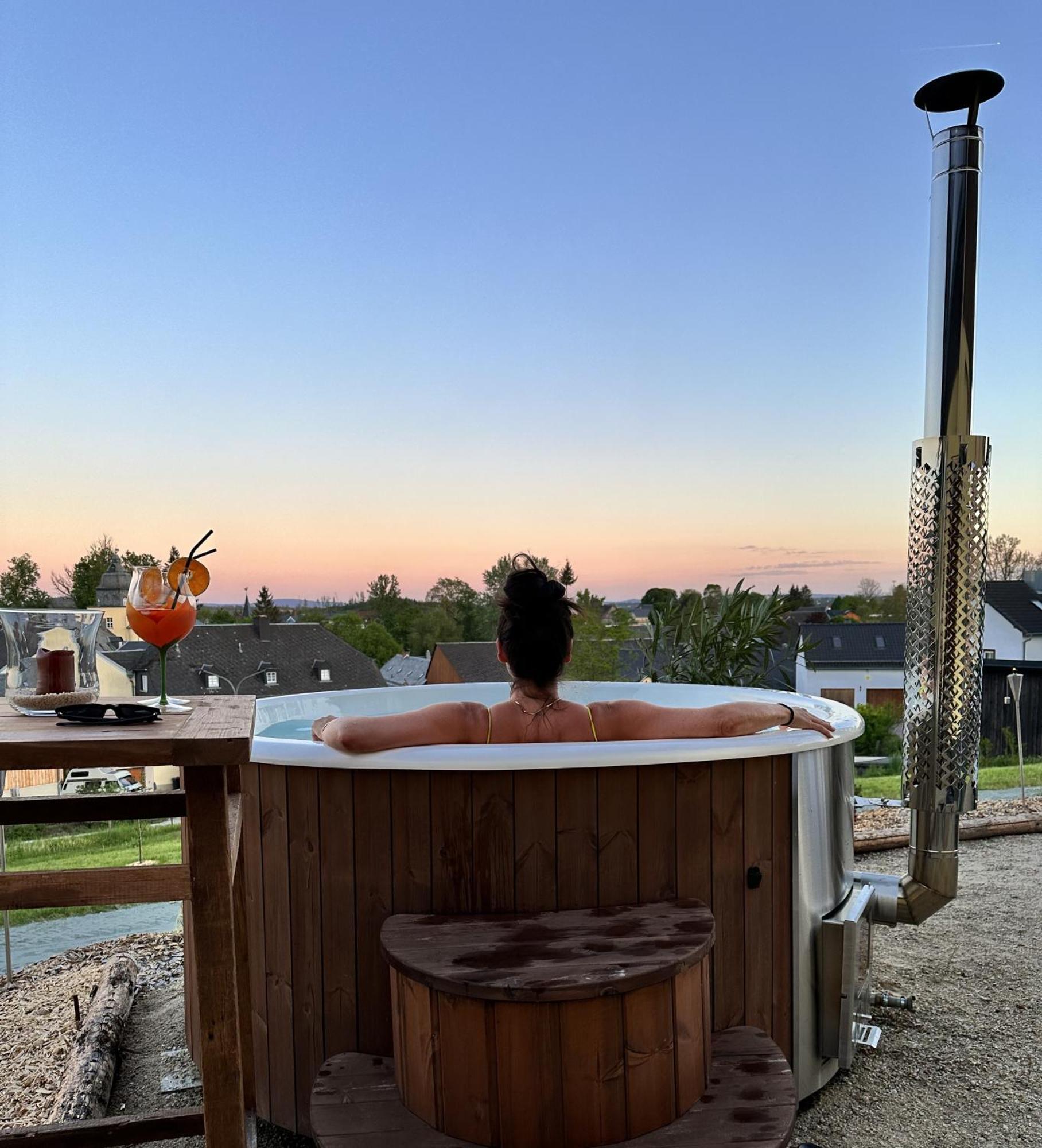 Chalet-Ferienwohnung Aehrenglueck, 70 Qm, Wellness/Fitness/Sauna - Bergroedelhof Feilitzsch Екстер'єр фото